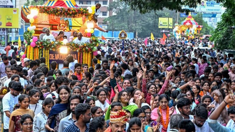 Annual Rath Yatra celebrated with religious fervor across Vizag