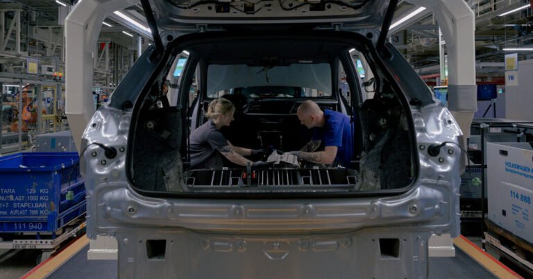 Volkswagen is cutting production as sales in China fall