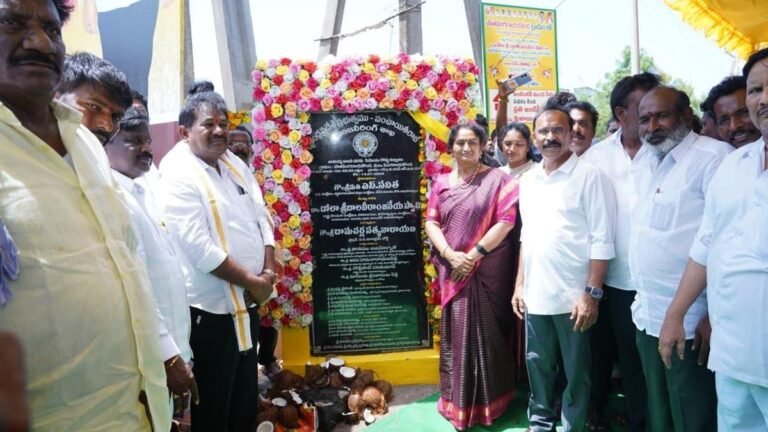 Development work worth ₹500 crore is underway at Kondepi, says minister