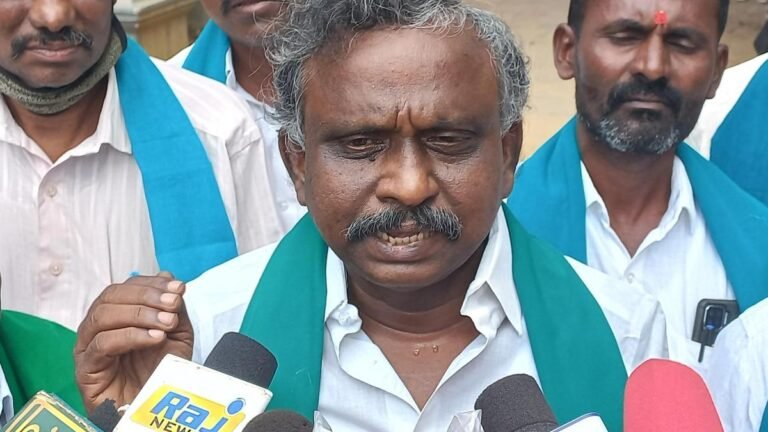 The farmers’ body urges the DMK to drop its demand for the Mekedat tribunal
