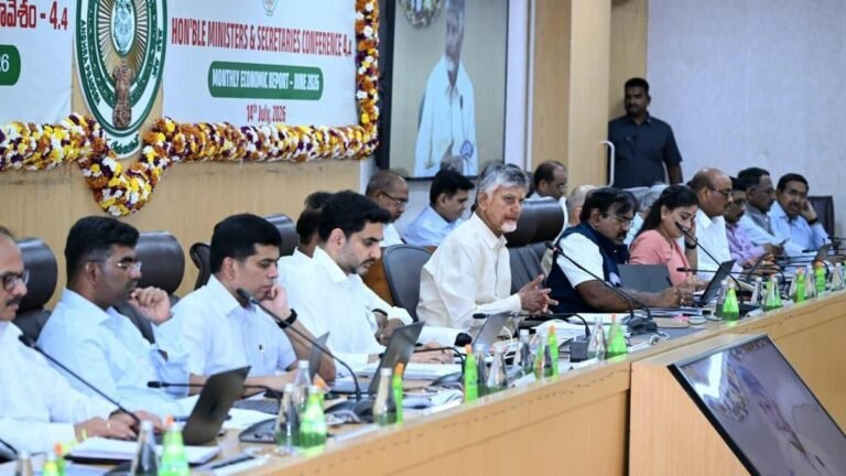 Naidu sets GSDP growth target of 15% and unveils data-driven management plan