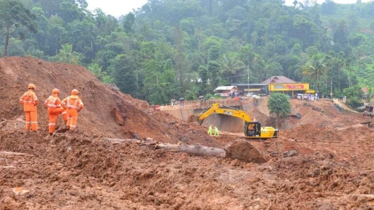 Government of Kerala. forms a three-member panel to clear debris at the Kalladi tunnel site in Wayanad