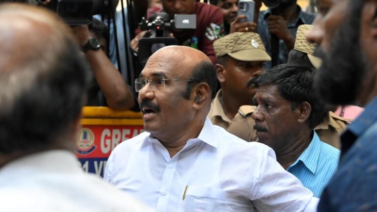 AIADMK criticizes Vijay for visiting Karur in view of by-elections