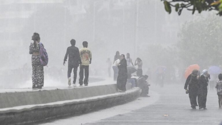 Rain disrupts commuter services in Mumbai; waterlogging reported