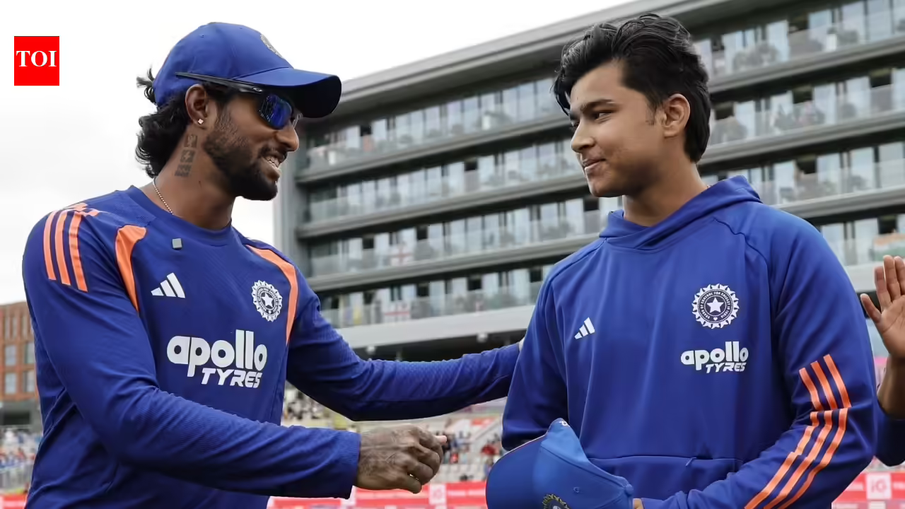 Tilak Varma passes historic Indian debut cap to Vaibhav Sooryavanshi – Watch