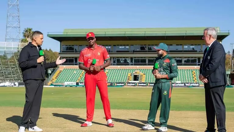 Zimbabwe 162/6 in 40.0 Overs | Zimbabwe vs Bangladesh 2nd ODI Live Scores