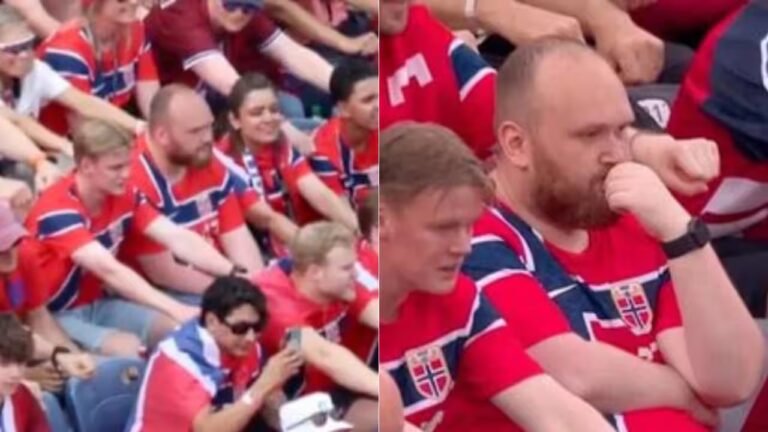 ‘It’s stupid’: Norway fan rejects iconic Viking Row World Cup celebration and explains why