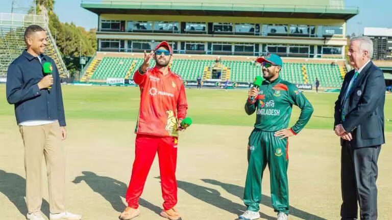 Bangladesh 50/0 in 9.0 Overs | Zimbabwe vs Bangladesh Live Score, 3rd ODI