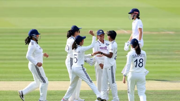 India Women 59/0 in 13.4 Overs | IND W vs ENG W Live Score, One-off Test: Smriti Mandhana and Shafali Verma open India’s second innings with a 115-run lead