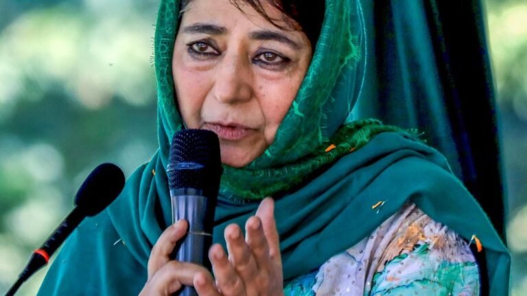 PDP expresses concern over ‘atmosphere of fear’, ‘curbs on July 13 Martyrs’ Day’ in J&K