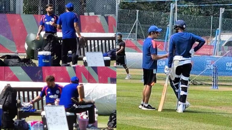 Virat Kohli, Gautam Gambhir avoid interaction during practice ahead of 1st ODI between India and England