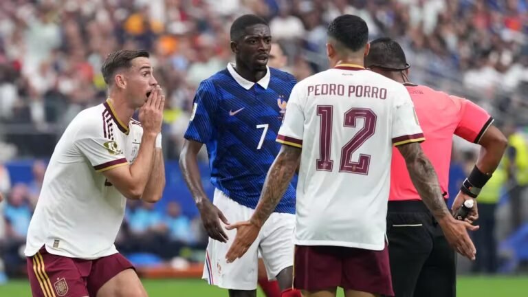 No VAR: Why the referee disallowed France’s free-kick against Spain in the World Cup semi-final