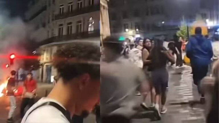 Watch: Riots erupt in France after 2-0 World Cup semi-final loss to Spain