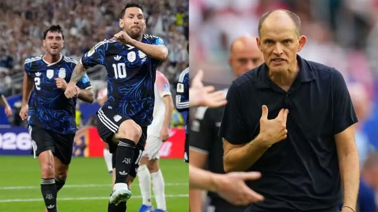 ‘I’d do the same’: Thomas Tuchel on Argentina’s iconic navy blue kit for England’s World Cup semi-final