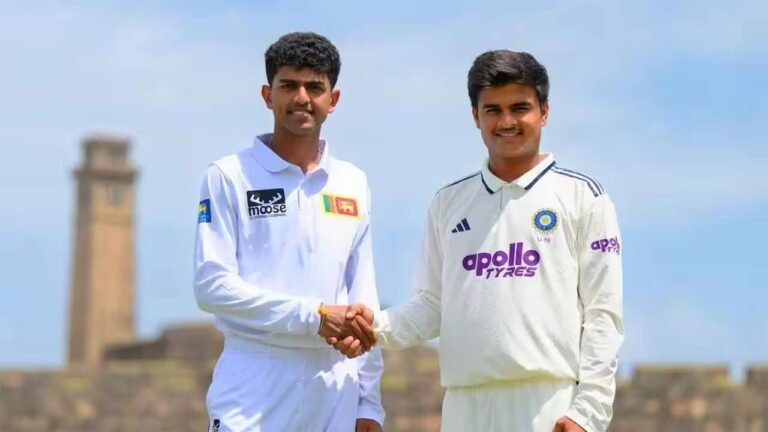 Sri Lanka Under 19 121/2 in 26.0 overs | India U19 vs Sri Lanka U19 Live Score 1st Unofficial Test Day 4: Lakshya Rajesh Raichandani hits double century; India 576 all out, lead by 152 runs