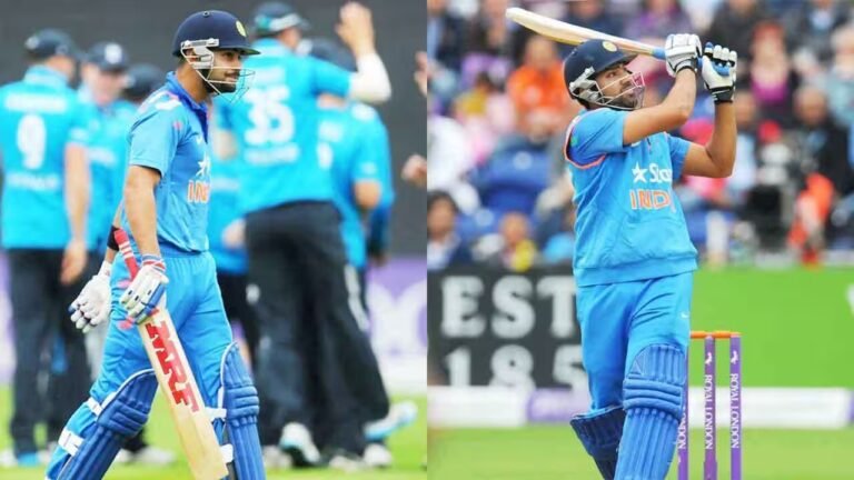 4341 days later! Only Rohit Sharma and Virat Kohli remain from India’s last ODI XI in Cardiff