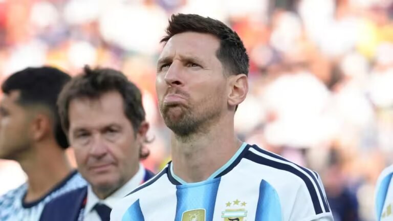 Lionel Messi suffers an unintended first in the FIFA World Cup final as Spain silence the Argentina icon