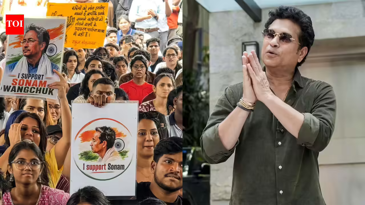 ‘Failure is OK, cheating is not’: Sachin Tendulkar speaks at NEET protests