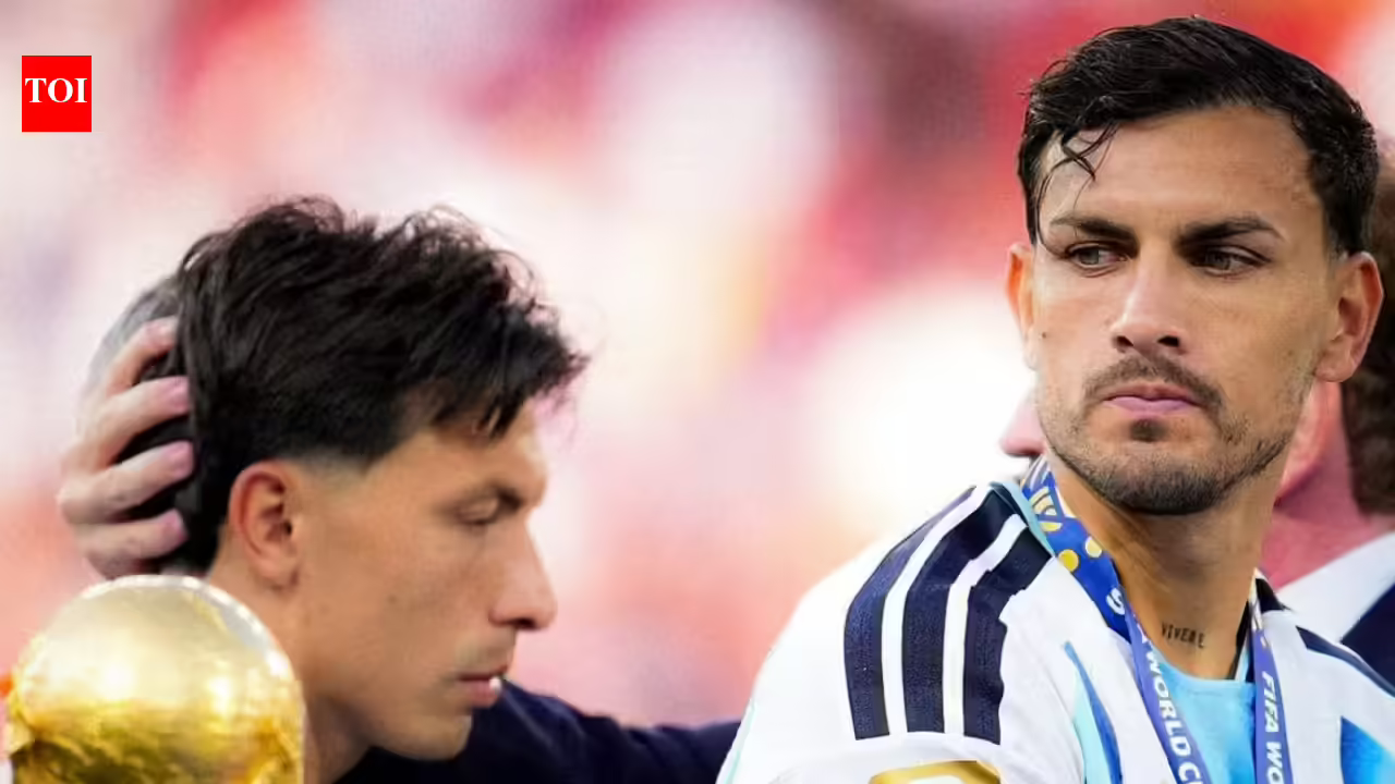 Argentina star hints he will step down after World Cup final after Spain defender’s throat-grabbing incident