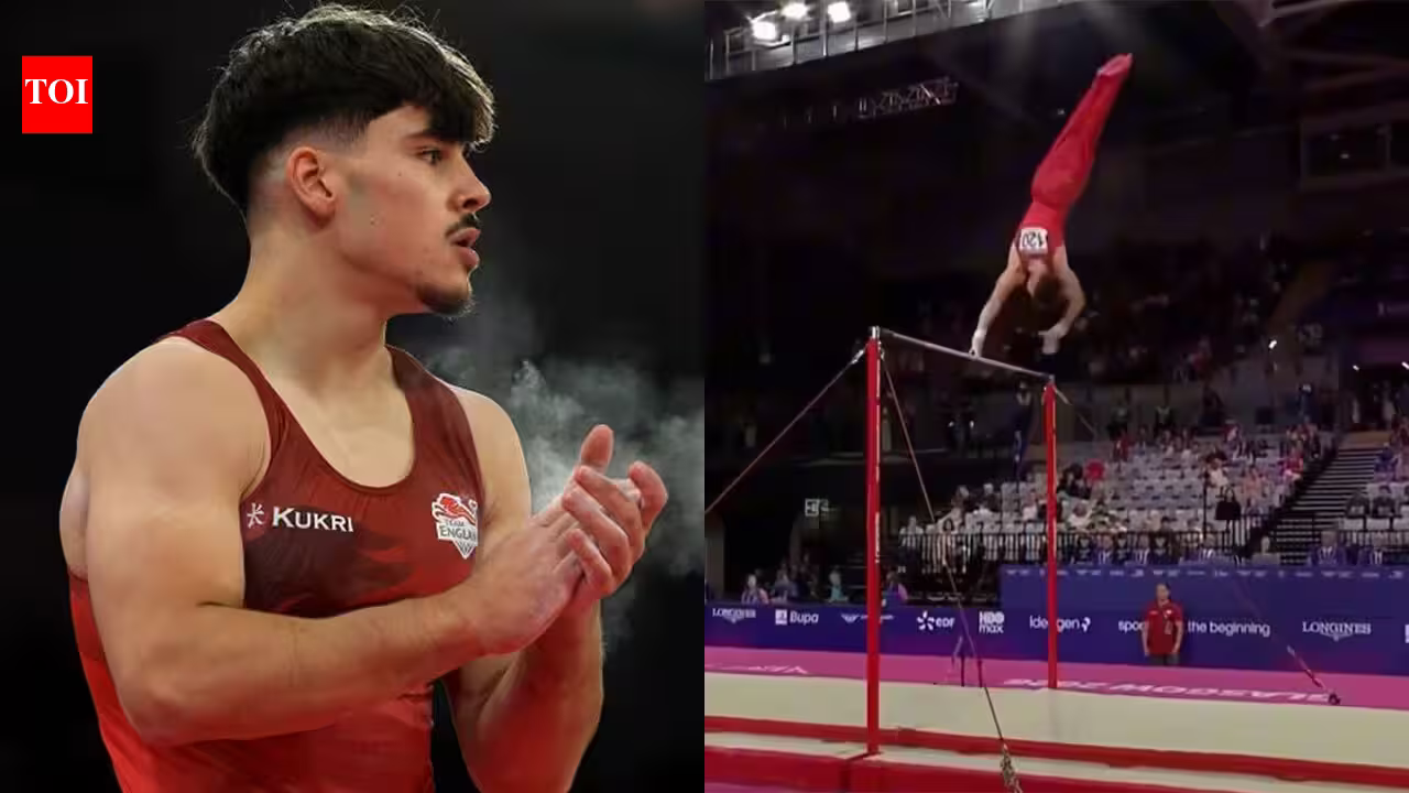 WATCH: Gymnast Gabriel Langton suffers terrifying head-first fall at CWG 2026; Team England thank the medical staff