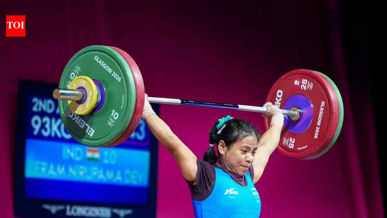 Heart for India! Nirupama Devi failed to finish in the women’s 63kg weightlifting final