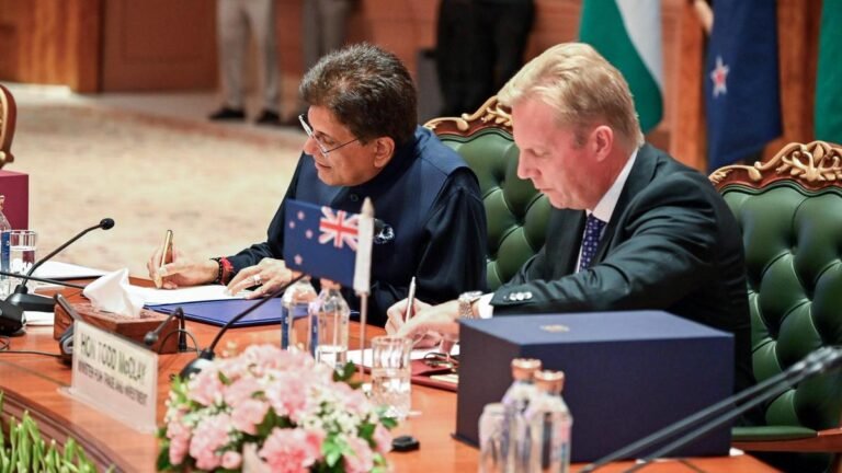 IND-NZ FTA: Free Trade Agreement between India and New Zealand