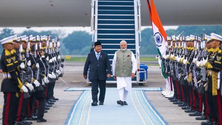 Modi embarks on a three-nation trip, starting with Indonesia, to strengthen strategic ties