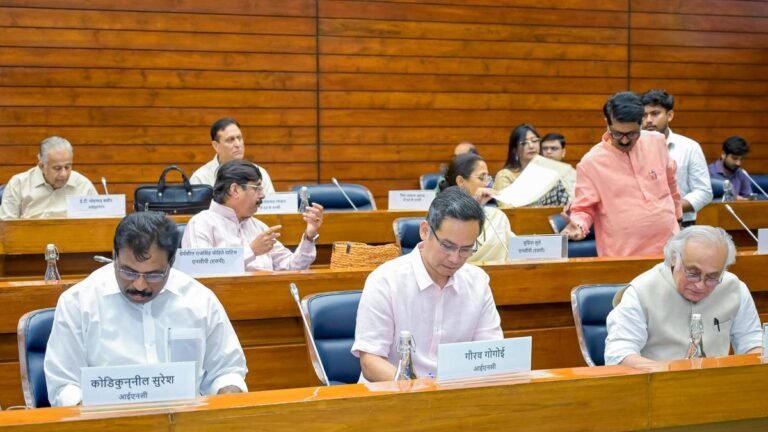 All parties meeting: MPs seek debate on curbing NEET leak, temple theft, E20