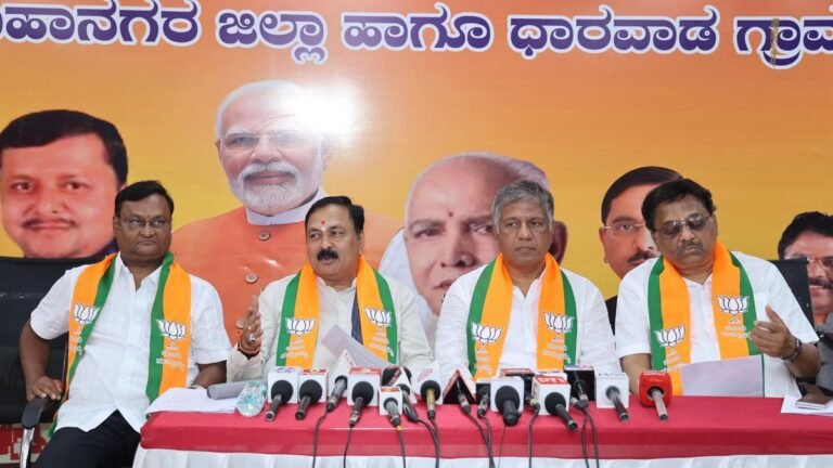 Congress is creating hurdles for SIR in the state, says Bellad