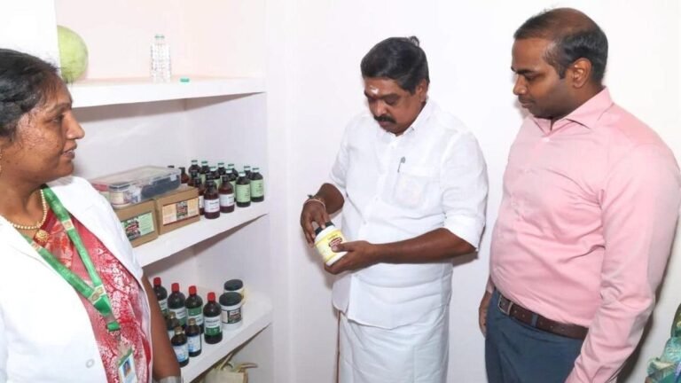 Minister inaugurates Ayush facility at PHC in Cuddalore district
