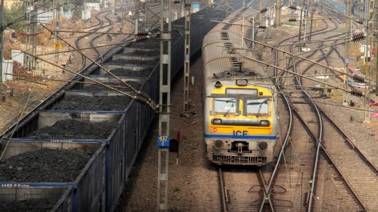 Indian Railways is seeing growth in freight and passenger traffic