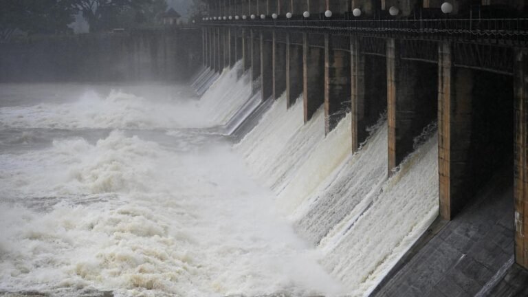 Karnataka: Ridge gates of Tunga reservoir raised to release excess water