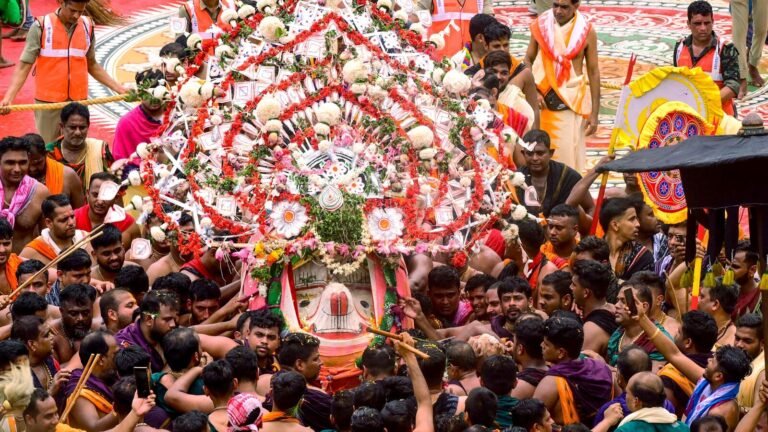 Rath Yatra celebrations in Odisha turn tragic as 1 dead, many sick in stampede | Today’s news