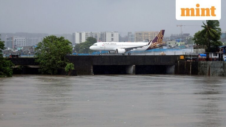 Delhi, Mumbai rains disrupt flights: Air India, IndiGo, SpiceJet issue travel advisory | Today’s news