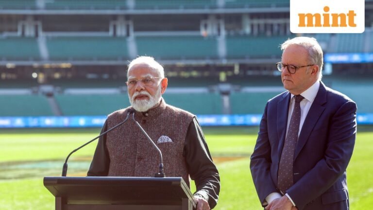 Anti-immigrant protester shouts slogans at PM Modi in Australia: ‘No more Indians… | Today’s News