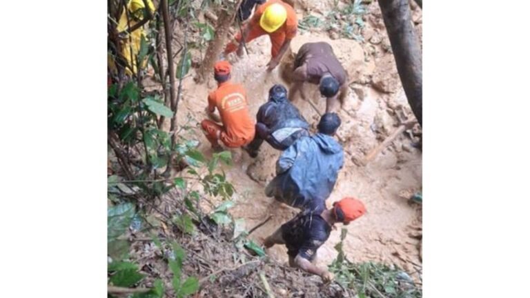 At least eight dead and 15 injured in a landslide in Nagaland