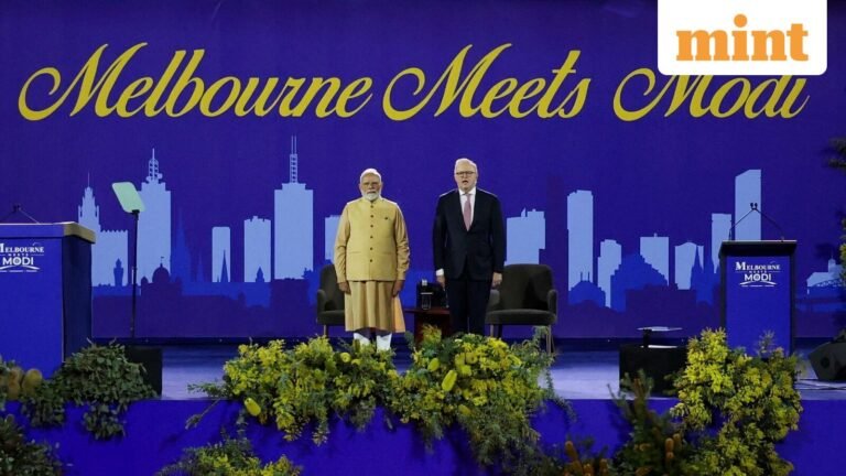 ‘Melbourne meets Modi’: About 30,000 people gather for PM Modi’s speech at Marvel Stadium | WATCH | Today’s news