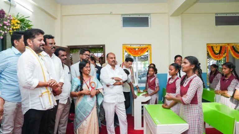 Government schools key to Telangana’s future: Revanth