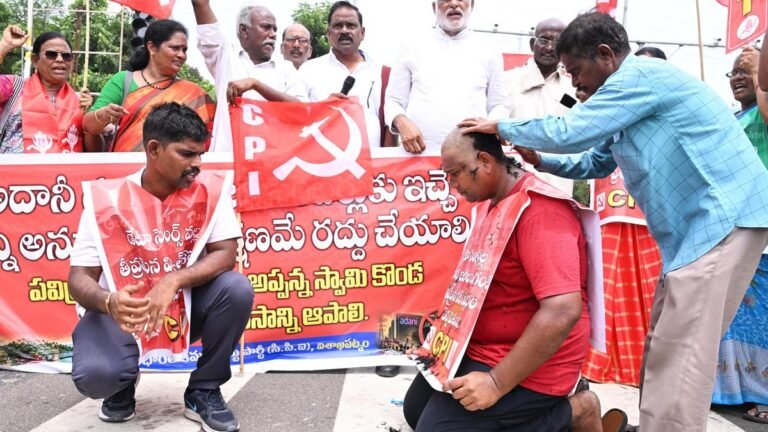 Left parties are stepping up opposition to the proposed data center projects in Vizag