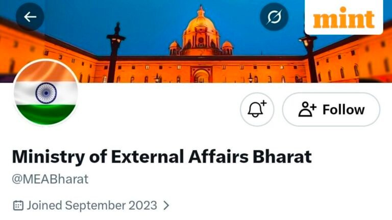 MEA to X-mark ‘MEA Bharat’, claims no link with ministry — ‘Misleading public, undermining public interest’ | Today’s news