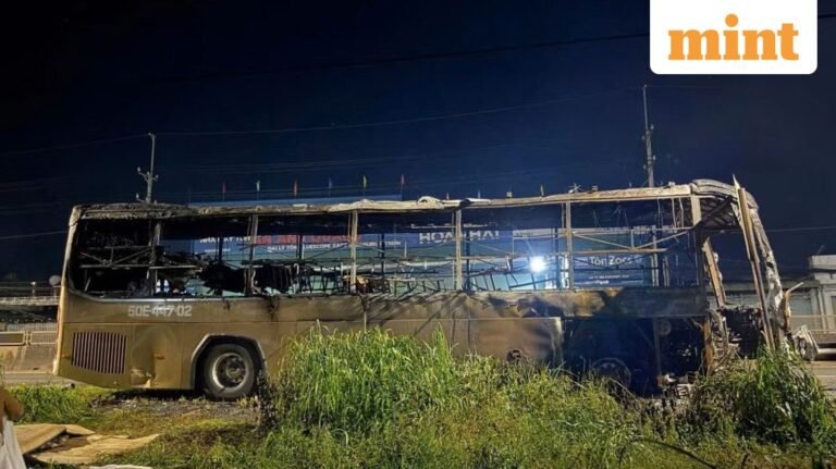 Vietnam bus fire kills 7; Driver says he was sleepy, survivors tell of escape | Today’s news