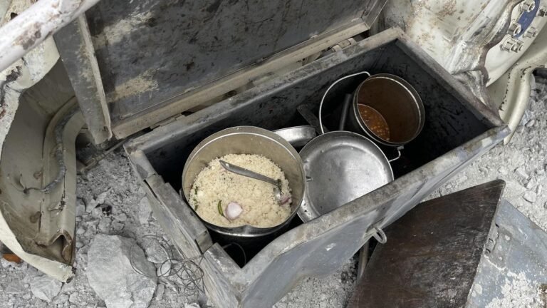 Boulder collapse near Bengaluru: Uneaten meals remain where a normal day’s work at a quarry turned fatal