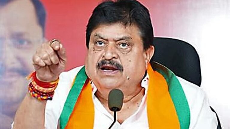 Telangana BJP chief blames Congress government. delaying the rehabilitation of Kalésvaram