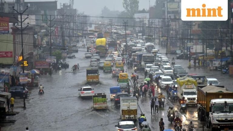 Delhi Weather Today: Heavy rainfall likely as IMD issues orange alert, AQI drops to 54 | Today’s news