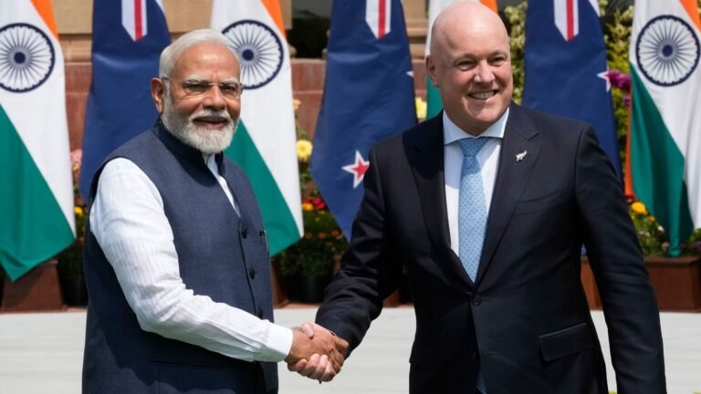 India-New Zealand Free Trade Agreement: 57 percent of everything we export to India will be duty-free, says Christopher Luxon | Today’s news