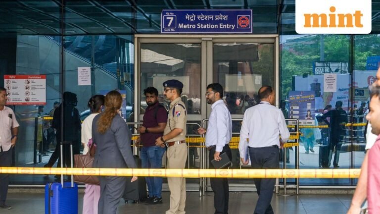 Cockroaches Janata Party protest: 18 metro stations in Delhi are closed today, traffic on the Airport Express Line restricted | Today’s news