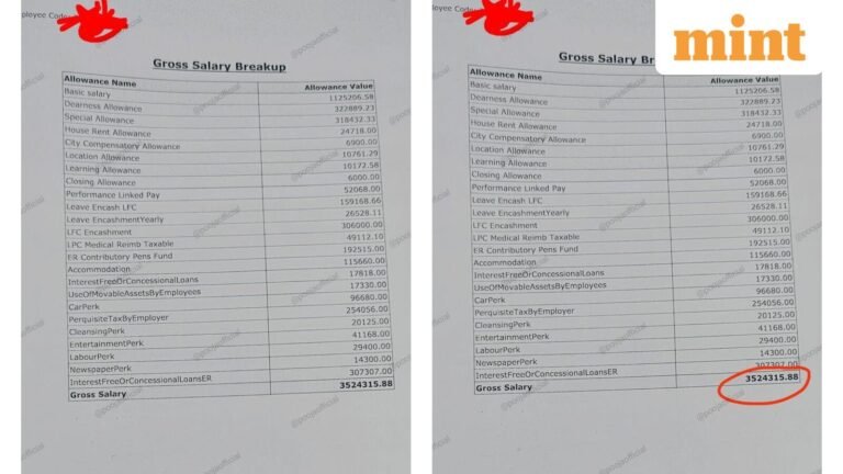 ₹35k salary? SBI manager’s Form 16 has gone viral and sparked a debate on gross vs Today’s news