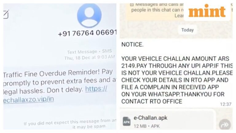 Do you have a traffic guy SMS? PIB warns of a new scam that could empty your bank account | Today’s news
