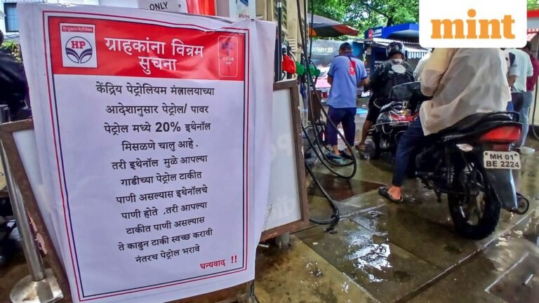 E20 petrol can reduce mileage by up to 5% in older vehicles but does not cause extensive engine damage: Govt | Today’s news