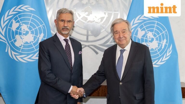 Jaishankar discusses West Asia and Ukraine with UN chief Guterres: What we know | Today’s news